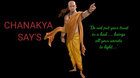Life lessons by Chanakya