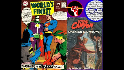 World's Finest 178 and Steve Canyon. A Graphic Man comic art adventure.