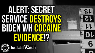 ALERT: Secret Service DESTROYS Biden WH Cocaine Evidence!?