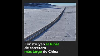 La construcción del túnel de carretera más largo de China está por terminar