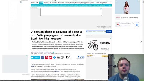 Pro-Russian blogger arrested in Spain for 'high treason'