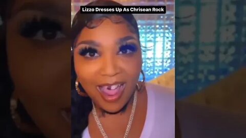 Lizzo dressed up as Chrisean Rock for Halloween 😂