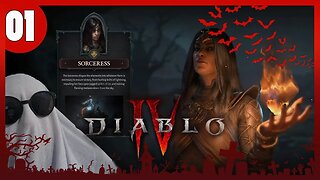 Diablo 4 - Primeira hora do beta antecipado com a Maga! [Gameplay PT-BR]