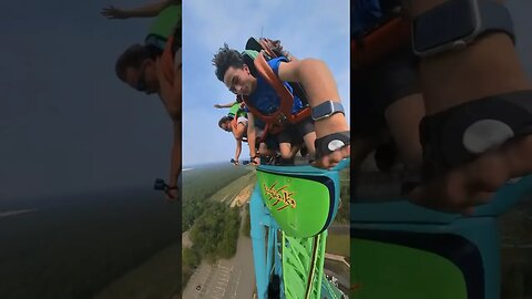 Kingda Ka with a selfie stick : have you been on this reopened ride ? #sixflags