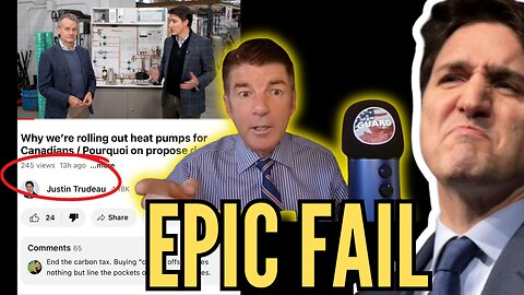 Trudeau's Hilarious EPIC FAIL on HEAT PUMPS on HIS OWN YouTube Channel Stand on Guard Ep 54