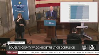 Douglas County vaccine distribution confusion