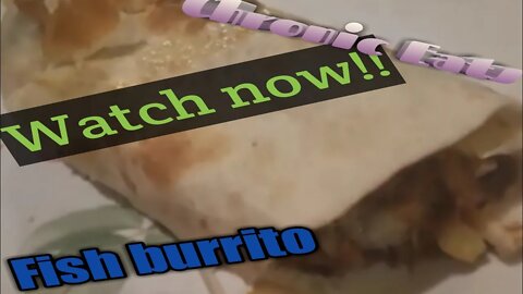 The best & easiest fish burrito tutorial ever 🐟🌯😋