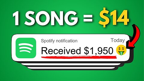 (USA Only) - Get Paid $1950+ Listening To Songs