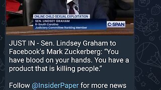 News Shorts: Lindsey Graham versus Mark Zuckerberg