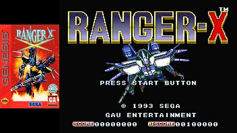 Ranger X (Gen - 1993) playthrough on Hard