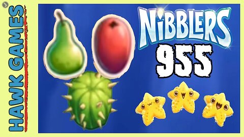 Fruit Nibblers Level 955 - 3 Stars Walkthrough, No Boosters