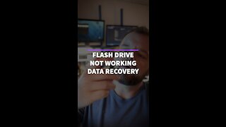 Flash drive not working?
