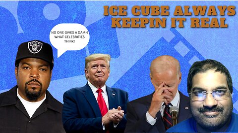 Ice Cube says its down to personal choice #icecube #trump #biden #election2024 #foxbusiness #usnews