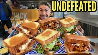 ULTIMATE FRIED CHICKEN SANDWICH CHALLENGE | Giant Chicken Sandwiches | Rochester New York