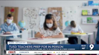 TUSD teachers prepare for in-person learning
