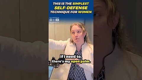 This is the SIMPLEST Self-Defense Technique for WOMEN