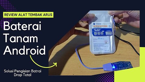 Review Alat Tembak Arus Batrai Tanam HP Android