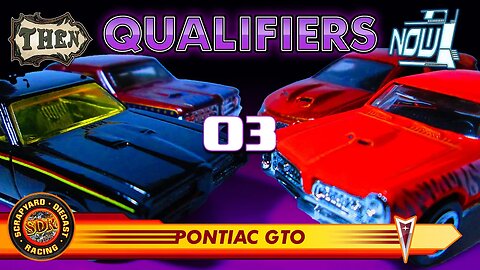 QUALFYING RACE 03 | Then VS Now III | GTOs | Hot wheels diecast racing