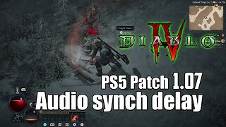 Diablo IV PS5 latest update patch 1.7 major audio sync issues