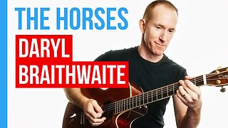 The Horses ★ Daryl Braithwaite ★ Guitar Lesson Acoustic Tutorial [with PDF]