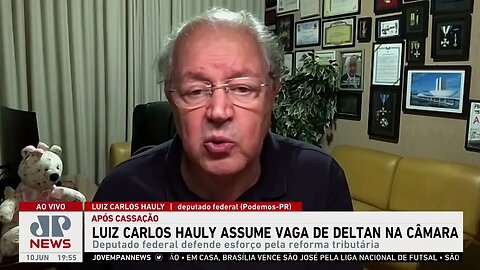 Vaga de Deltan, eleições e reforma tributária; assista Luiz Carlos Hauly na íntegra