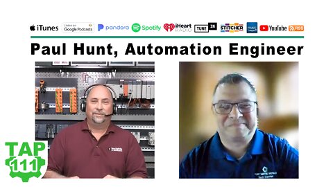 Interviewing Paul Hunt, Senior Automation Engineer