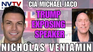 CIA Michael Jackson Talks Speaker Mike Johnson with Nicholas Veniamin