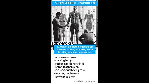 60 min. sportschooltraining 2