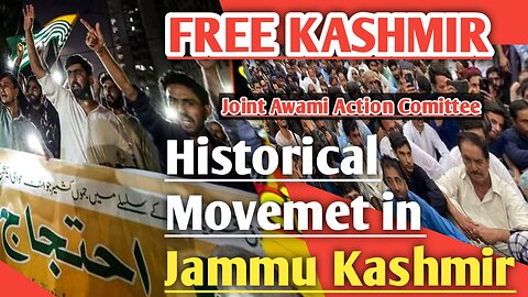 Masses of Jammu Kashmir POJK arrainge the Historical Protest