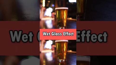 glass wet effect in Photoshop tutorial -short photoshop tutorial for beginners #shorts #photoshop