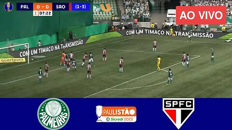 Palmeiras x São Paulo AO VIVO | Campeonato Paulista 2023 | Jogo de Hoje| Assista Agora! [PES 2021]
