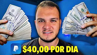 MELHOR APLICATIVO Para Ganhar $40,00 Por Dia! (PayPal) Ganhar Dinheiro Online