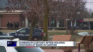 Canton bank robbery suspect now in police custody
