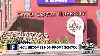 Grand Canyon University becomes non-profit school
