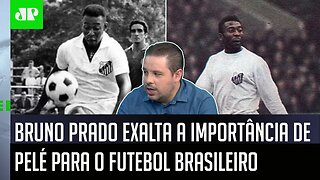 “Ele deu DIGNIDADE ao jogador de futebol” Bruno Prado EXALTA A IMPORTÂNCIA de Pelé para o futebol!