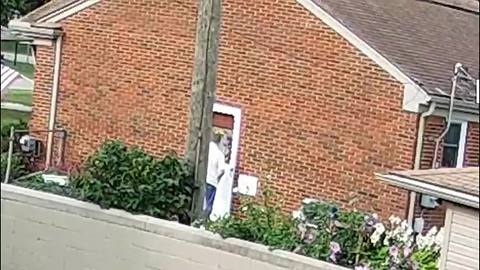 Man caught on camera breaking into Shelby Township home