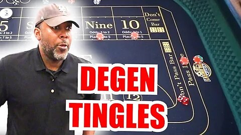 🔥DEGEN TINGLES🔥 30 Roll Craps Challenge - WIN BIG or BUST #322