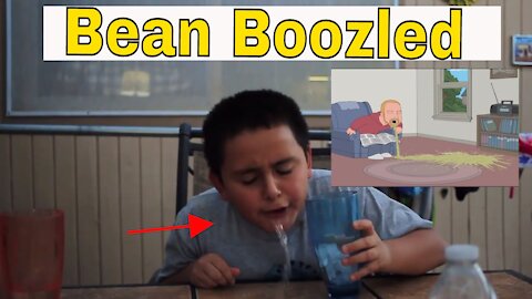 BEAN BOOZLED CHALLENGE! Super Gross Jelly Belly Beans! Throw Up Spoiled Milk Dead Fish 4th Edition