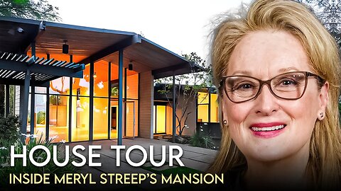 Meryl Streep | House Tour | $4 Million Pasadena Mansion & More