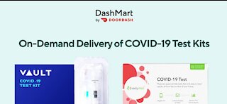 DoorDash to start deliver COVID-19 tests
