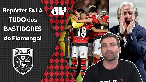 "EU APUREI que o Jorge Jesus e alguns jogadores do Flamengo..." Repórter REVELA BASTIDORES!