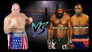 Butterbean vs. Kimbo Slice & Mike Tyson I EA Sports