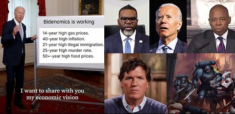 Bidenomics Is Falling Flat, Chicago & NYC Mayor In Panic, Tucker Carlson & UFOS