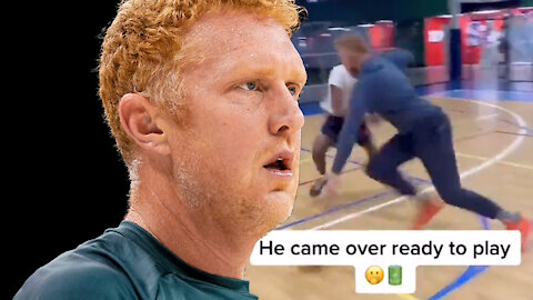 High School Basketball Player Challenges Brian Scalabrine To 1-on-1, Gets Rightfully OWNED