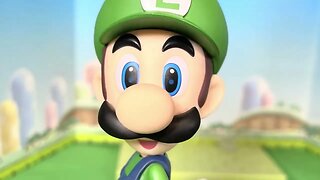 Luigi gets a mushroom in STOP-MOTION!!