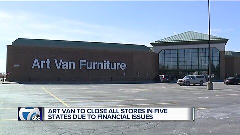 Art Van Furniture closing all stores, liquidation sales start Friday