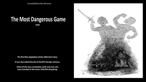 The Most Dangerous Game