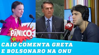 Caio Coppolla diz o que achou dos discursos de Greta Thunberg e Bolsonaro na ONU