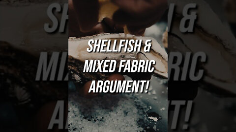 What about Shellfish & Mixed Fabric⁉️🍤👕😰🤔📖 #shorts
