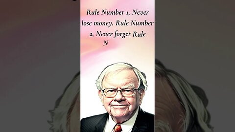 Smart Investing by Warren Buffet #1